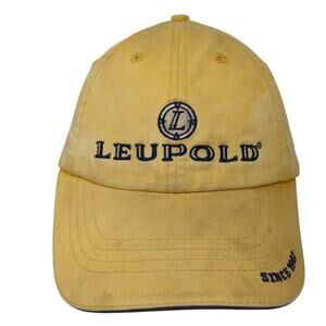Leupold Since 1907 America's Optics Authority Baseball Cap Yellow One Size